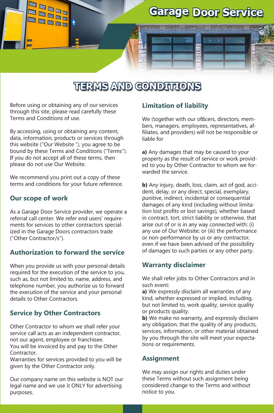 Garage Door 24 Hours Repairs Forest Park, IL 708-683-9956